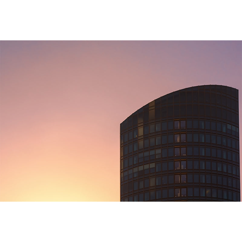 City Building Mural Wallpaper Bedroom Decorative Wall Art, Personalized Size Available