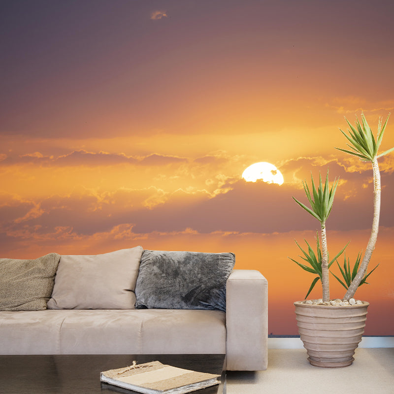 Beautiful Sky View Mural Photography Decorative Wallpaper Decor for Living Room