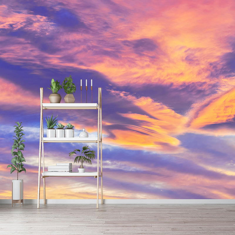 Beautiful Sky View Mural Photography Decorative Wallpaper Decor for Living Room