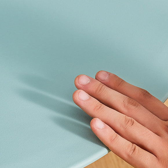 Glam Style Plastic Side Chair Matte Finish Open Back Home Use Dining Chair