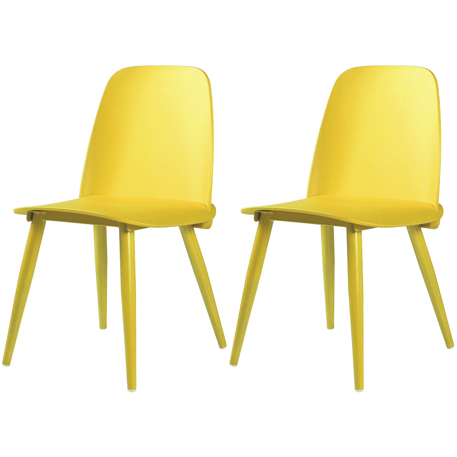 Chaises latérales tapissées à la maison de style moderne chaises de salle à manger latérales multicolores