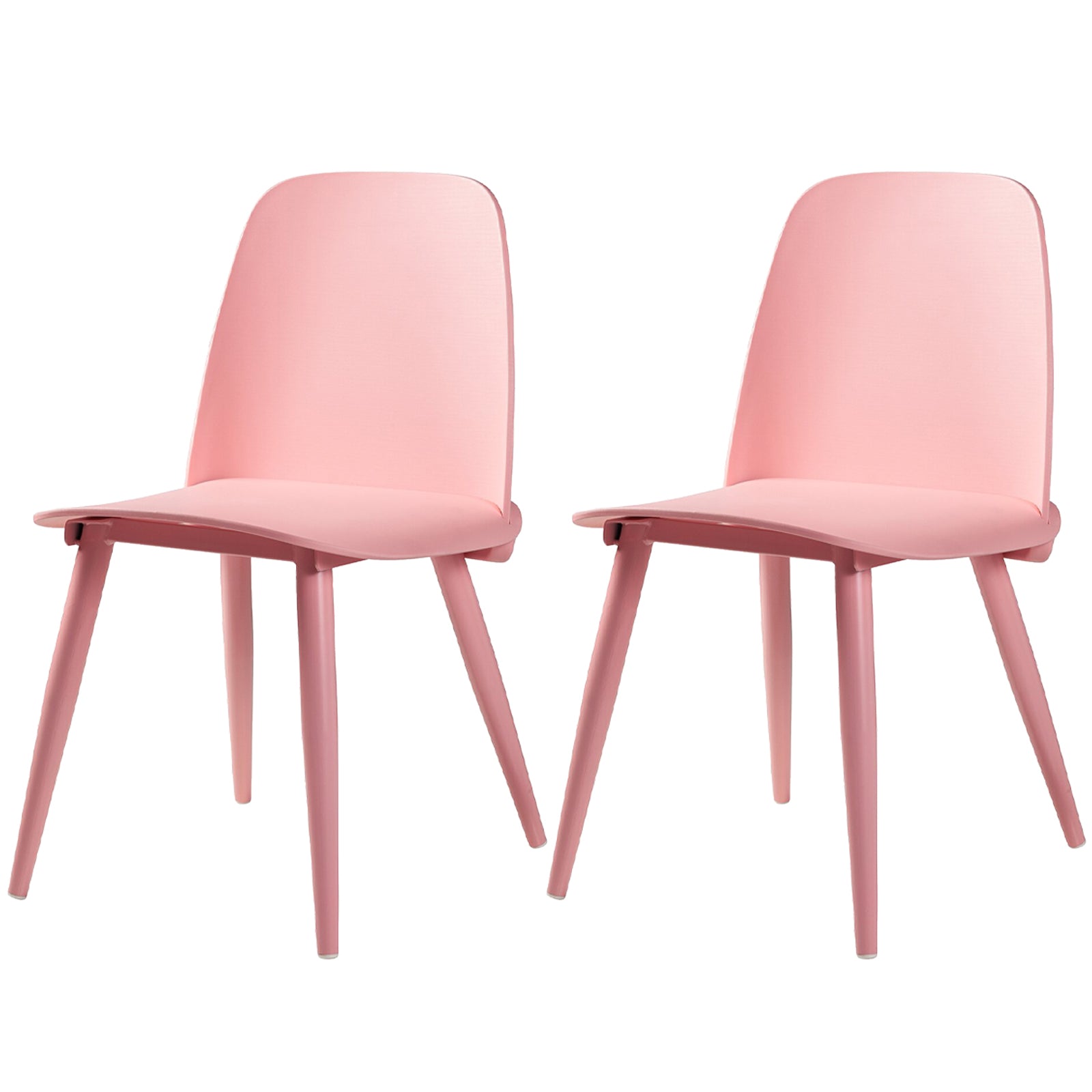 Chaises latérales tapissées à la maison de style moderne chaises de salle à manger latérales multicolores