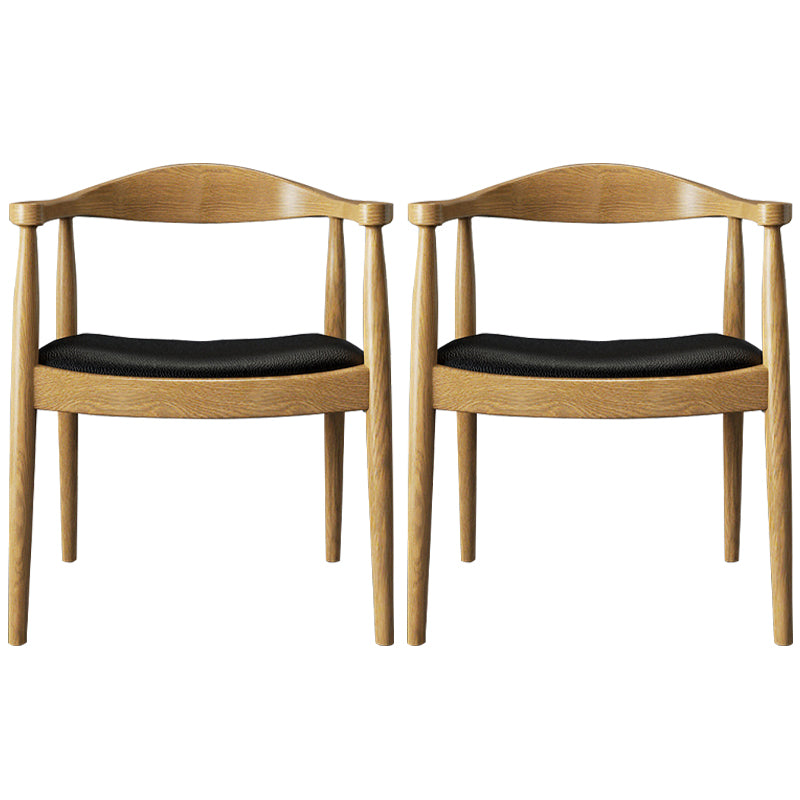 Chaises de style contemporain Salle à manger en bois massique
