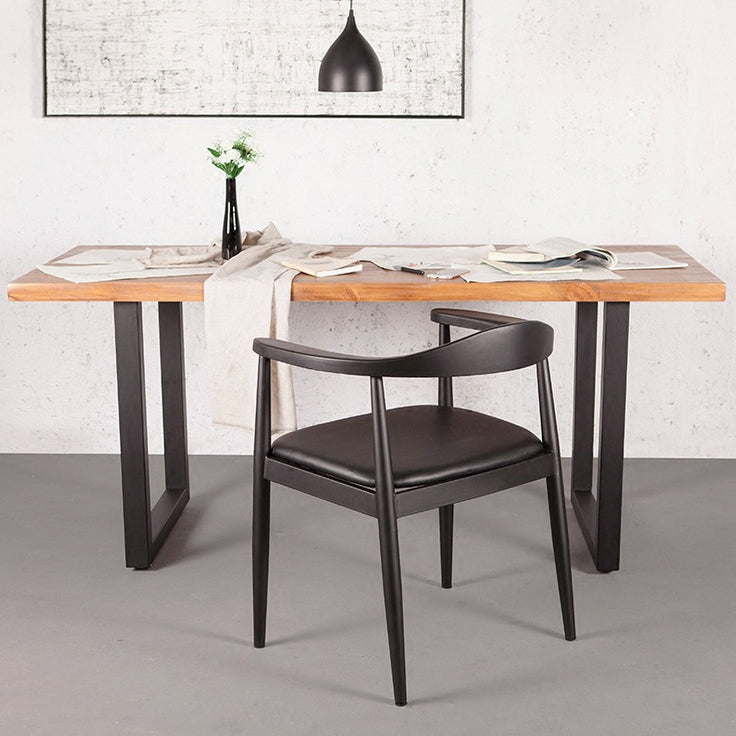 Chaises de style contemporain Salle à manger en bois massique