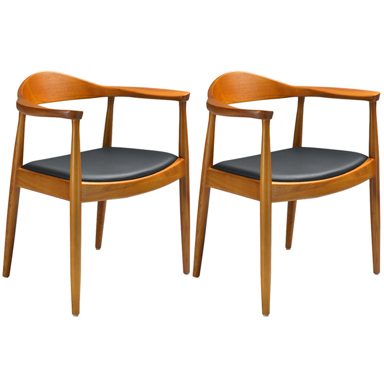 Chaises de style contemporain Salle à manger en bois massique