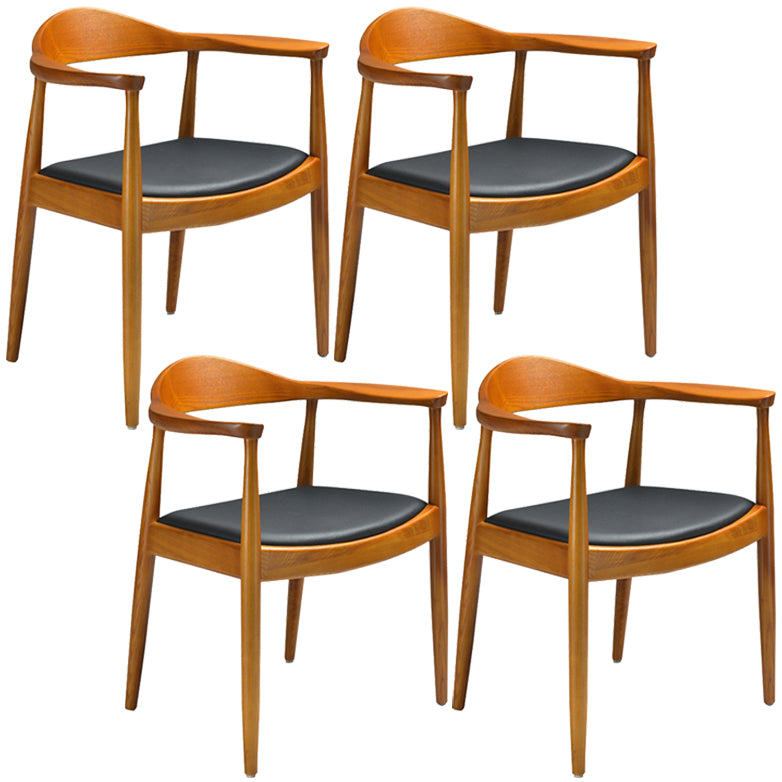 Chaises de style contemporain Salle à manger en bois massique
