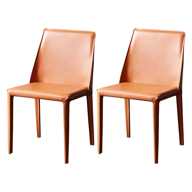 Chaise à dossier solide de style scandinave, pour usage domestique, chaises de salle à manger en métal