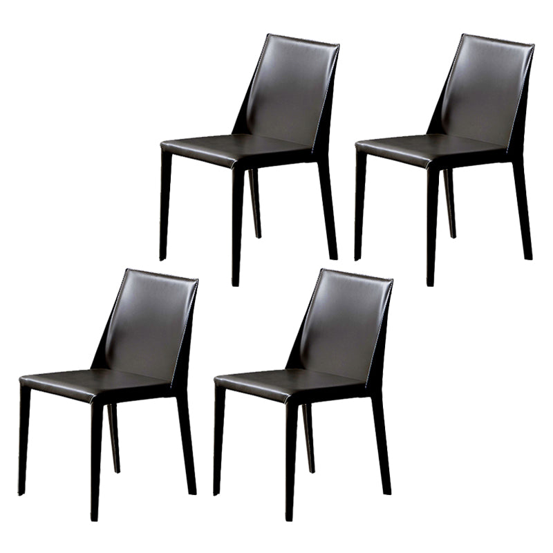 Chaise à dossier solide de style scandinave, pour usage domestique, chaises de salle à manger en métal