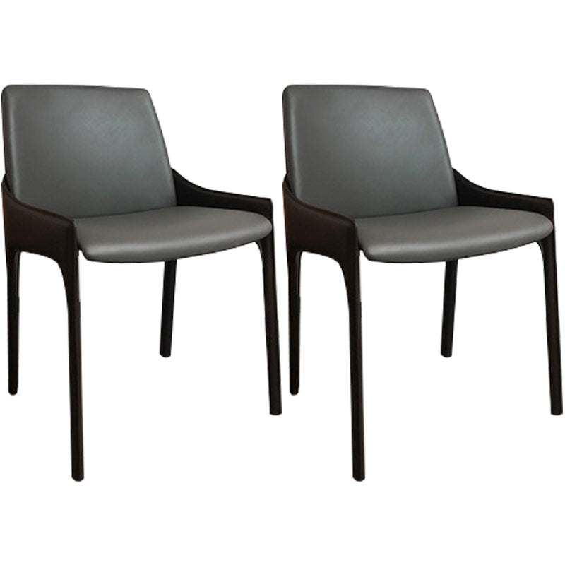 Chaise de salle à manger moderne en métal, chaise d'appoint Parsons de 20 pouces de large pour la cuisine