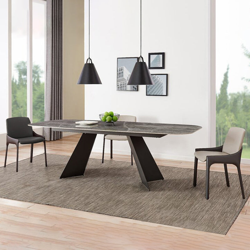 Chaise de salle à manger moderne en métal, chaise d'appoint Parsons de 20 pouces de large pour la cuisine