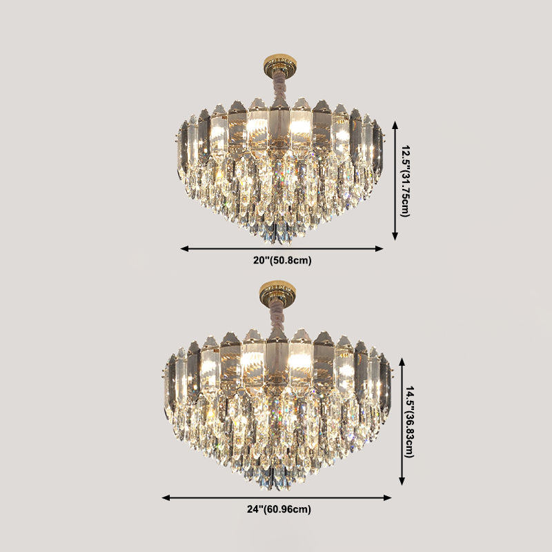 Circular Chandelier Pendant Lighting Fixtures Modern Dining Room Lighting
