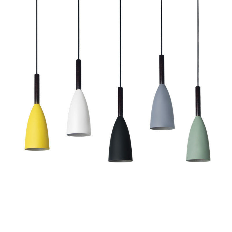 Conical 1-Light Ceiling Pendant Light Modern Style Metal Down Lighting Pendant