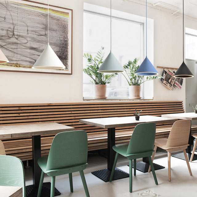 Triangle Metal Hanging Pendant Lamp 1-Light Modern Style Pendant Ceiling Lights