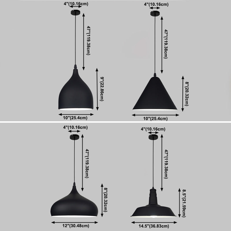 Industriële stijl Minimalistisch geometrische boerderij plafondlicht voor eetkamer coffeeshop