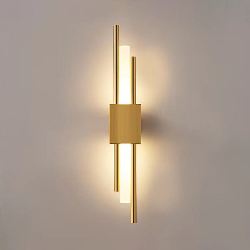 Modern Sconce Lighting Linear Wall Lighting Fixtures Metal 1 Light Wall Sconce