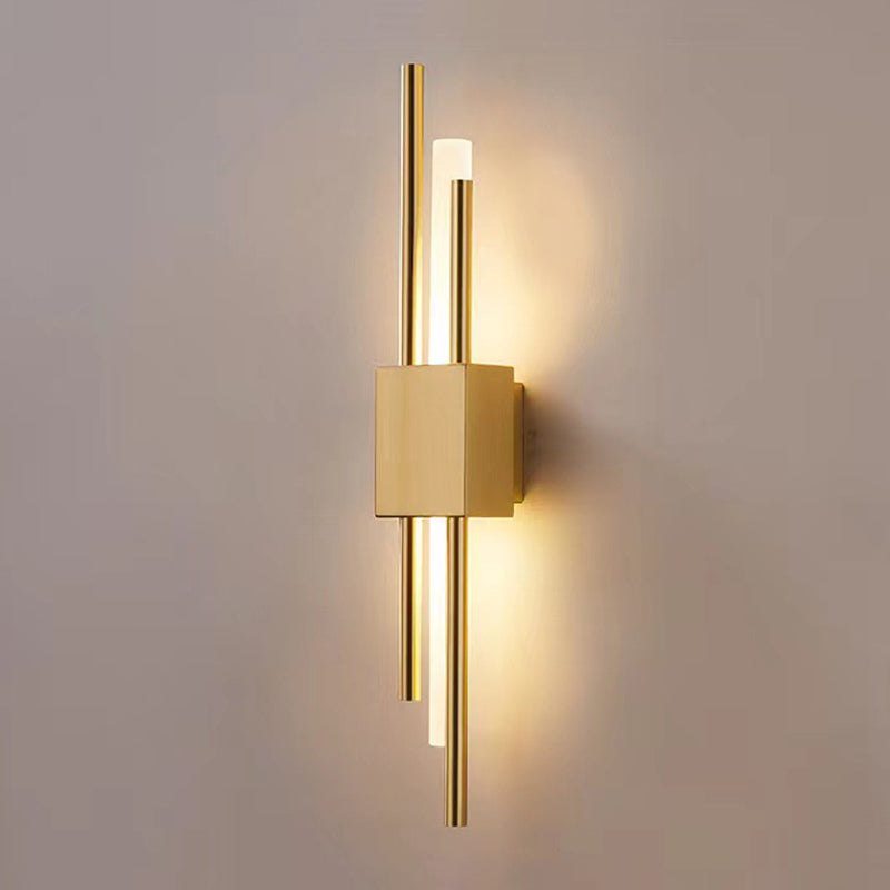 Modern Sconce Lighting Linear Wall Lighting Fixtures Metal 1 Light Wall Sconce