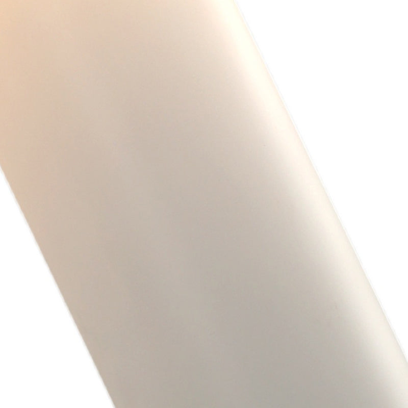 Lampada a parete singola di lusso moderna Luce a parete cilindrica in acciaio inossidabile con tonalità di vetro