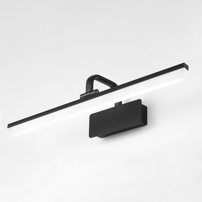 Éclairage de mur de miroir de style simple de style simple à 1 lumière