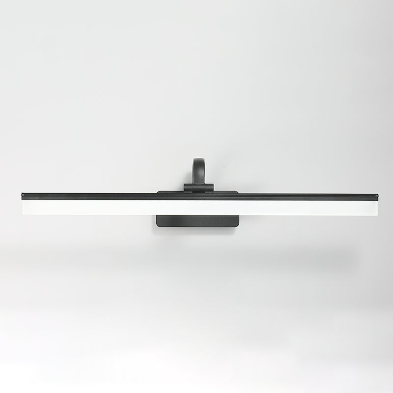 Éclairage de mur de miroir de style simple de style simple à 1 lumière