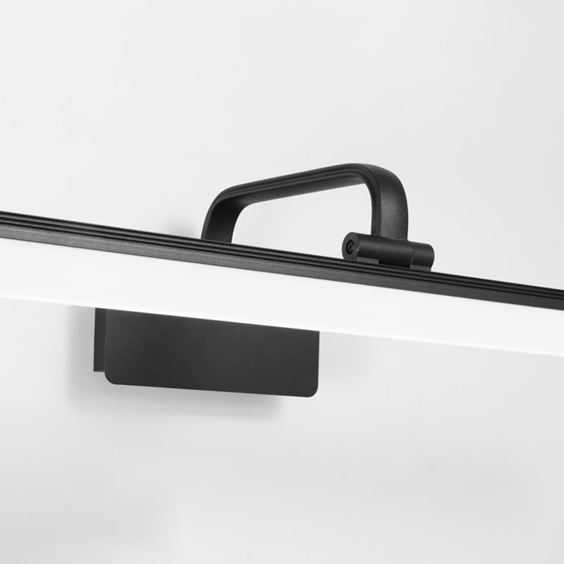 Éclairage de mur de miroir de style simple de style simple à 1 lumière