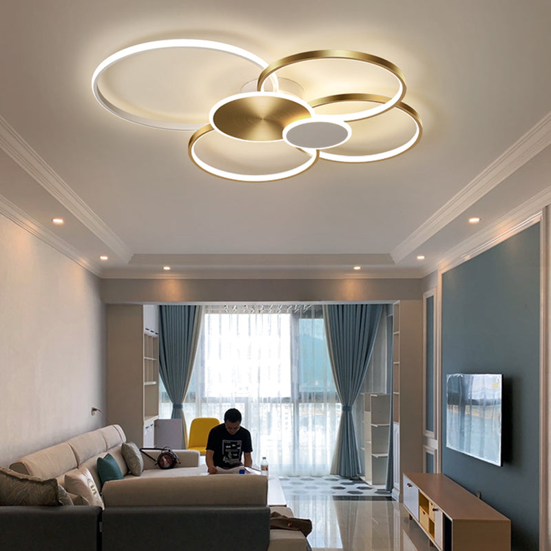 Encerclez le point d'ébullition Fixation des points d'ébullition du plafond Éclairage du Mont-Flush Contemporain