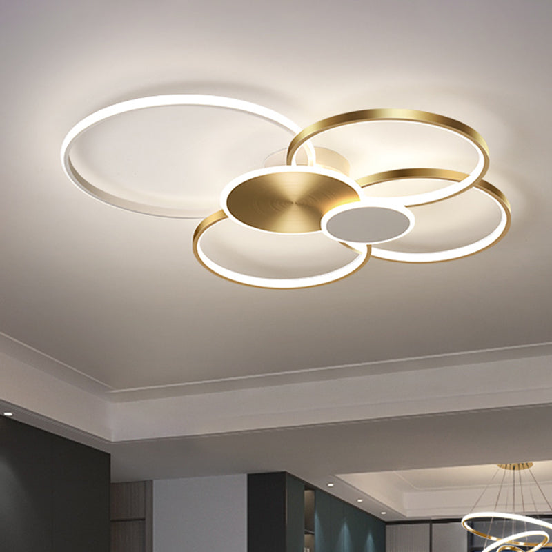 Encerclez le point d'ébullition Fixation des points d'ébullition du plafond Éclairage du Mont-Flush Contemporain