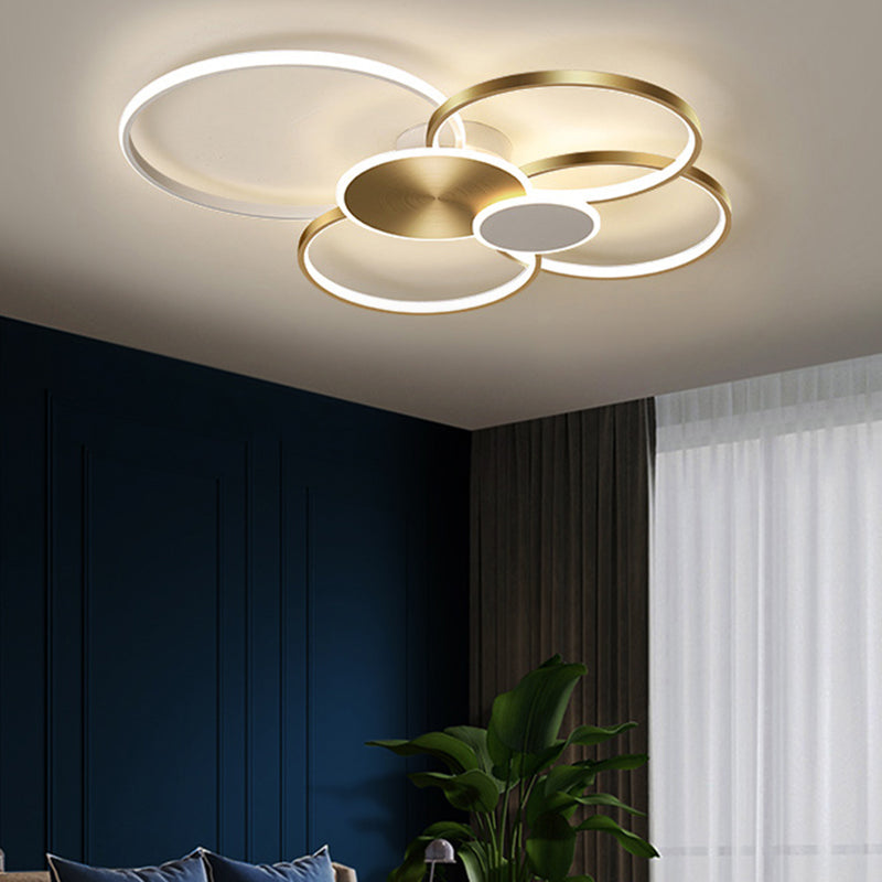 Encerclez le point d'ébullition Fixation des points d'ébullition du plafond Éclairage du Mont-Flush Contemporain