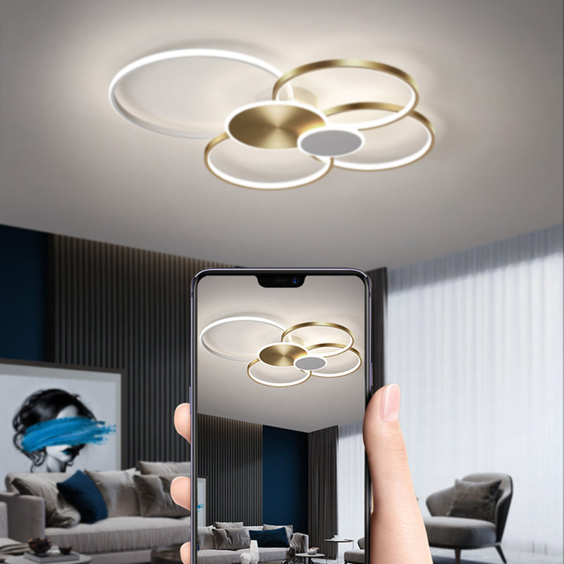 Encerclez le point d'ébullition Fixation des points d'ébullition du plafond Éclairage du Mont-Flush Contemporain