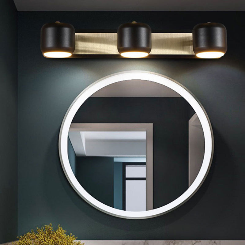 Aluminium multi -lights ijdelheid muurverlichting armaturen moderne stijl cilinder wandlampen