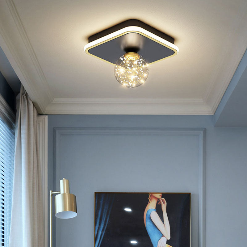Spherical Flush Mount Ceiling Lights Modern Flush Mount Ceiling Lights