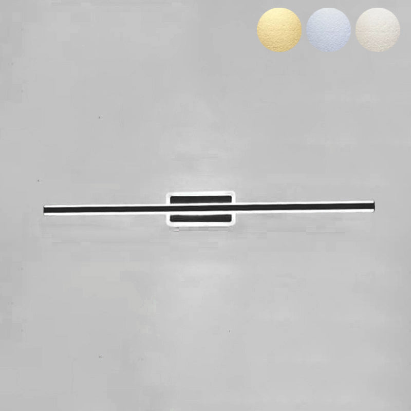 Luminaires d'éclairage de vanité de style moderne lampes murales à LED en aluminium