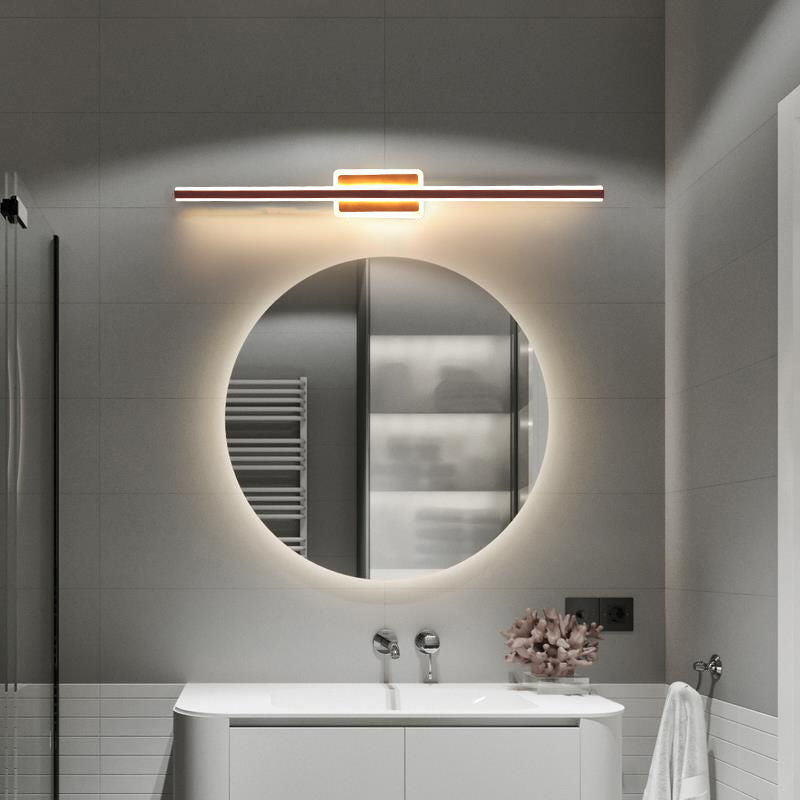 Luminaires d'éclairage de vanité de style moderne lampes murales à LED en aluminium