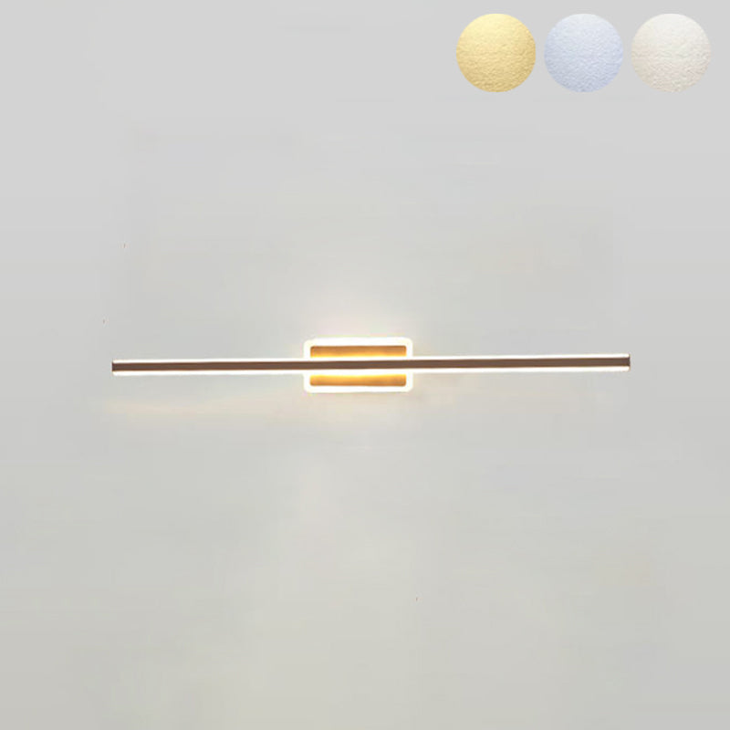 Luminaires d'éclairage de vanité de style moderne lampes murales à LED en aluminium