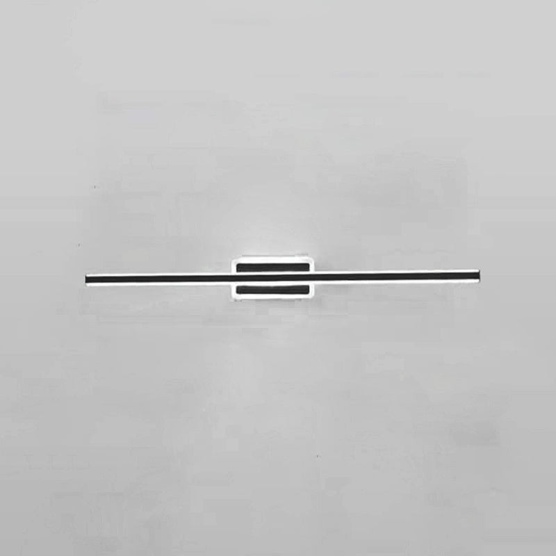 Luminaires d'éclairage de vanité de style moderne lampes murales à LED en aluminium