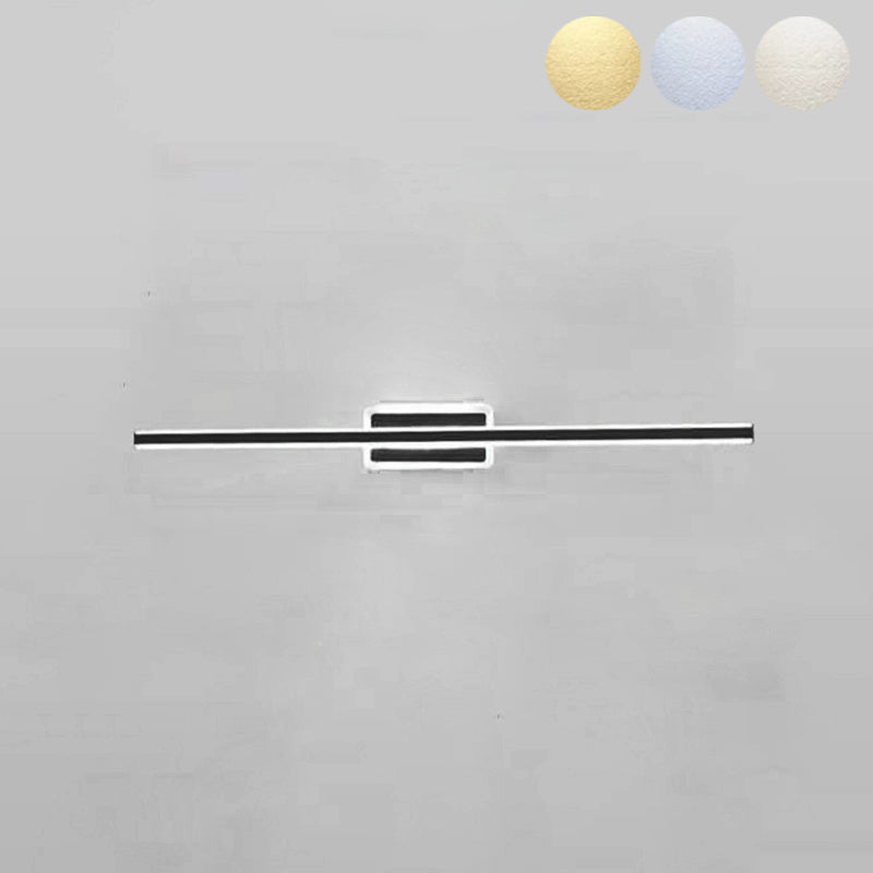 Luminaires d'éclairage de vanité de style moderne lampes murales à LED en aluminium