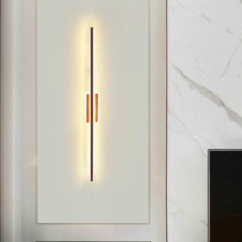 Luminaires d'éclairage de vanité de style moderne lampes murales à LED en aluminium