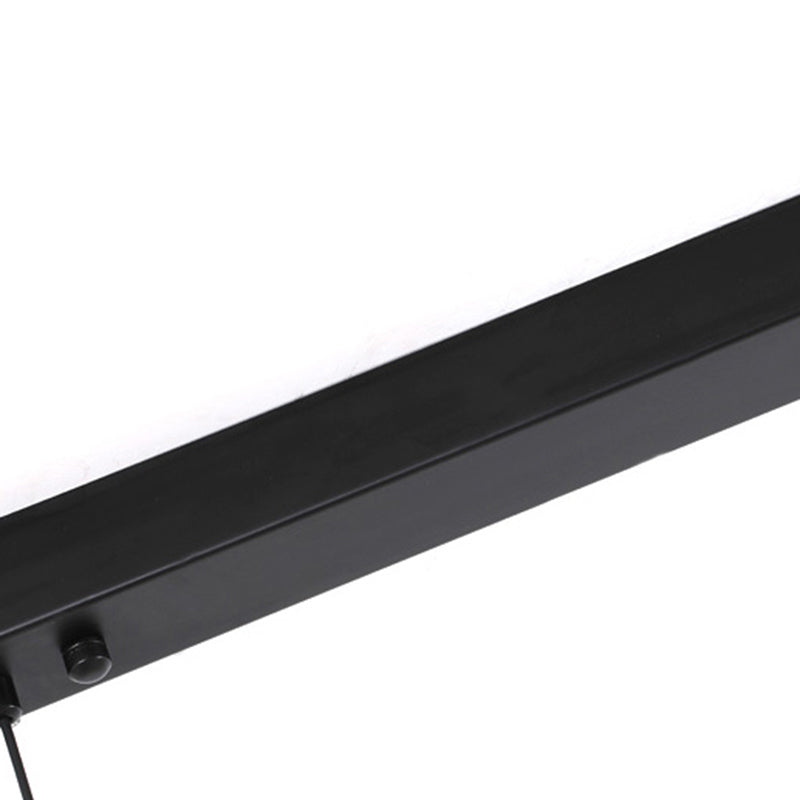 Lampada dell'isola a ciondolo lineare Lampada a pendente moderno a pendente moderno