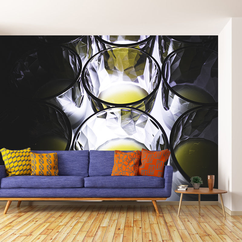 Vintage Wine Wall Mural for Wine Shop Moisture Resistant, Made to Measure