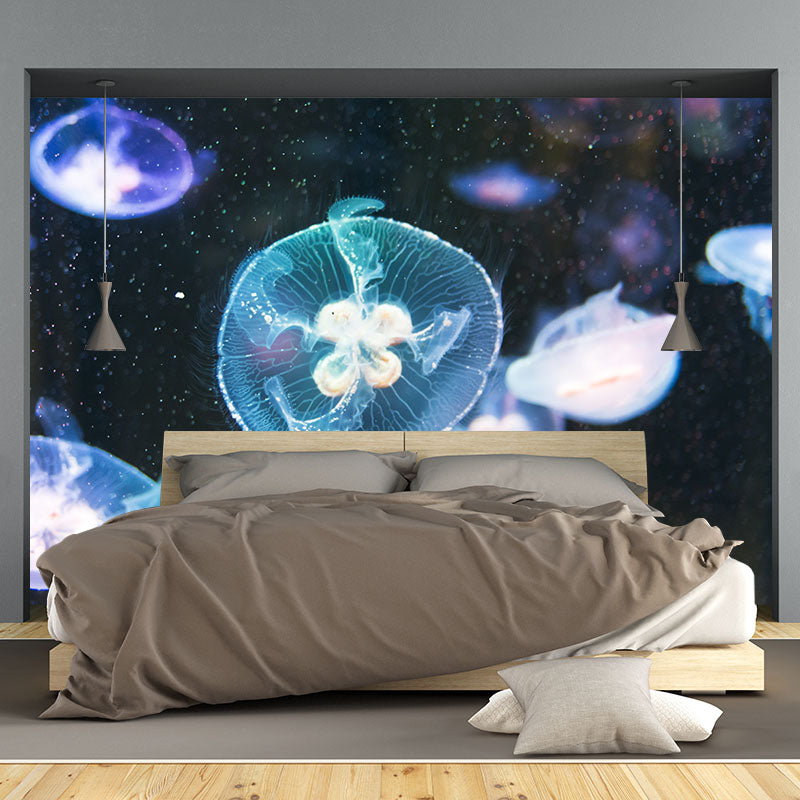 Tropical Seabed Creatures Home Decor Modern Bedroom Wall Decoration Wallpaper