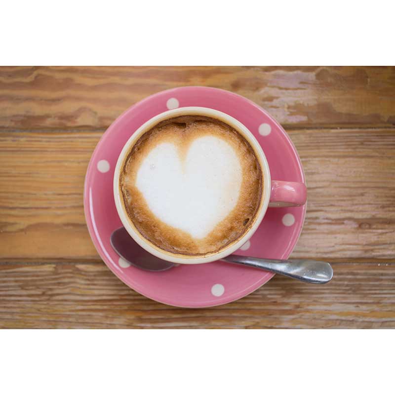 Full Size Coffee Mural Wallpaper Water Resistant Wall Covering for Coffee Shop