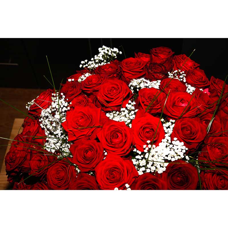 Elegant Rose Flower Mural Decal Girls' Bedroom Wall Covering, Personalized