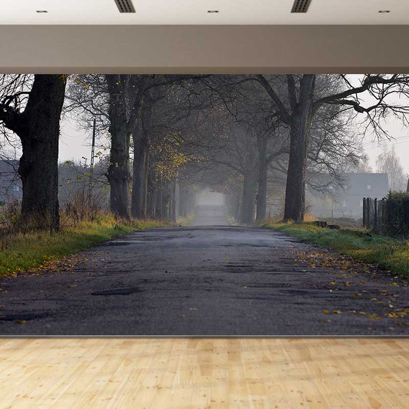 Forest Tree Wall Mural Wallpaper for Reading Room Bedroom, Made to Measure