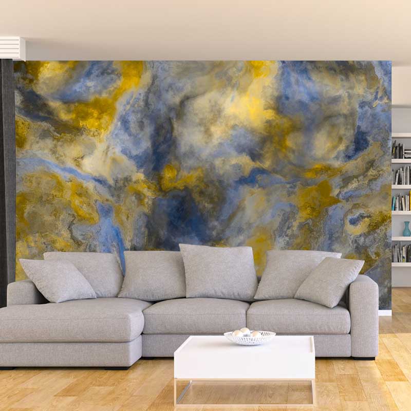 Abstract Wall Murals for Bedroom Moisture Resistant, Custom Size Available