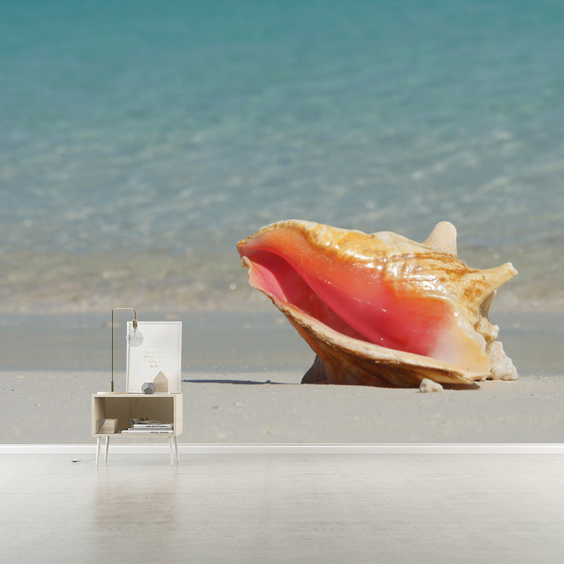 Sand of Beach Removable Wall Mural for Gust Room Bedroom, Moisture Resistant