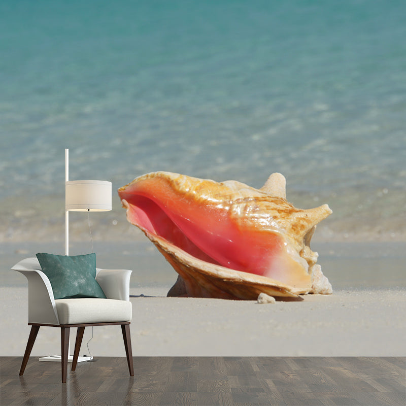 Sand of Beach Removable Wall Mural for Gust Room Bedroom, Moisture Resistant