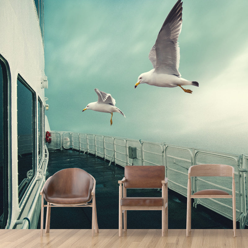 Ship Transportation Wall Decoration for Bedroom Living Room, Stain Resistant