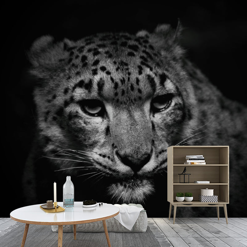 Leopard Animal Waterproof Wall Murals for Home Decoration, Custom Size Available