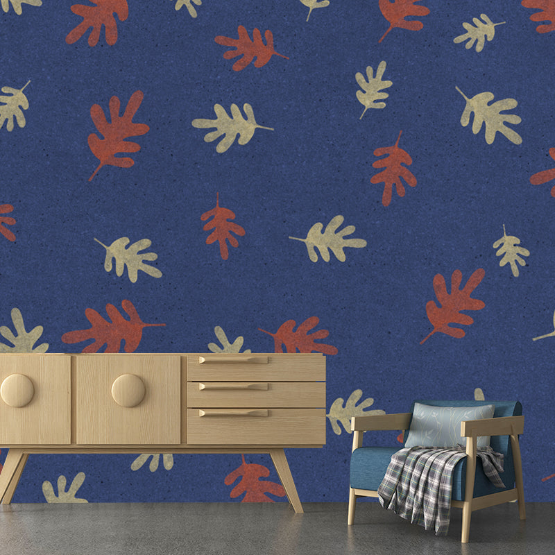 Minimalism Plant Illustration Wall Paper Murals Art Deco Stain Resistant Bedroom Wall Covering