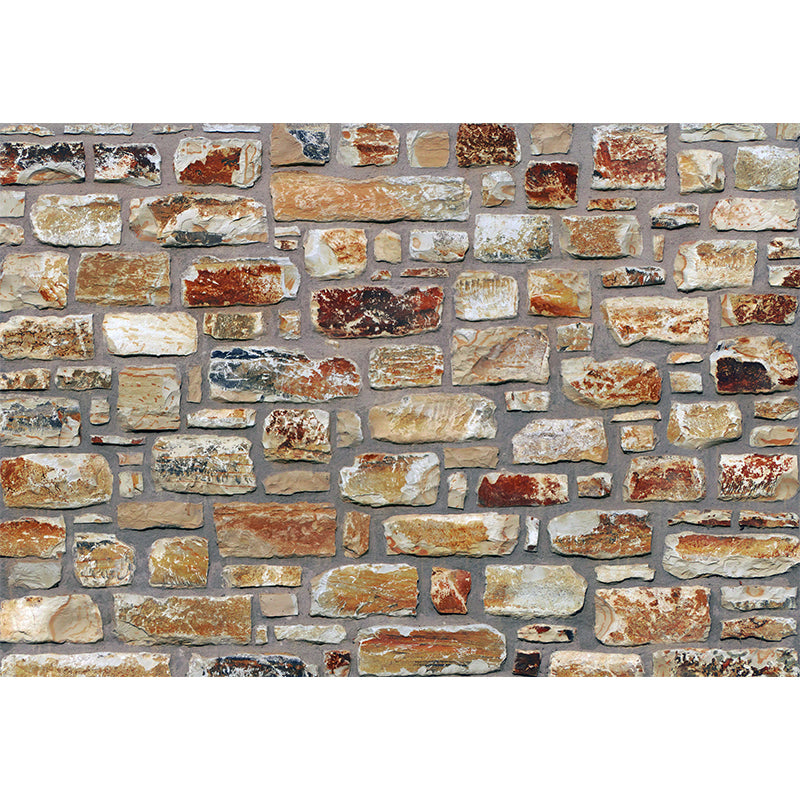 Industrial Style Brick Wall Mural for Living Room Bedroom Dining Room, Waterproofing