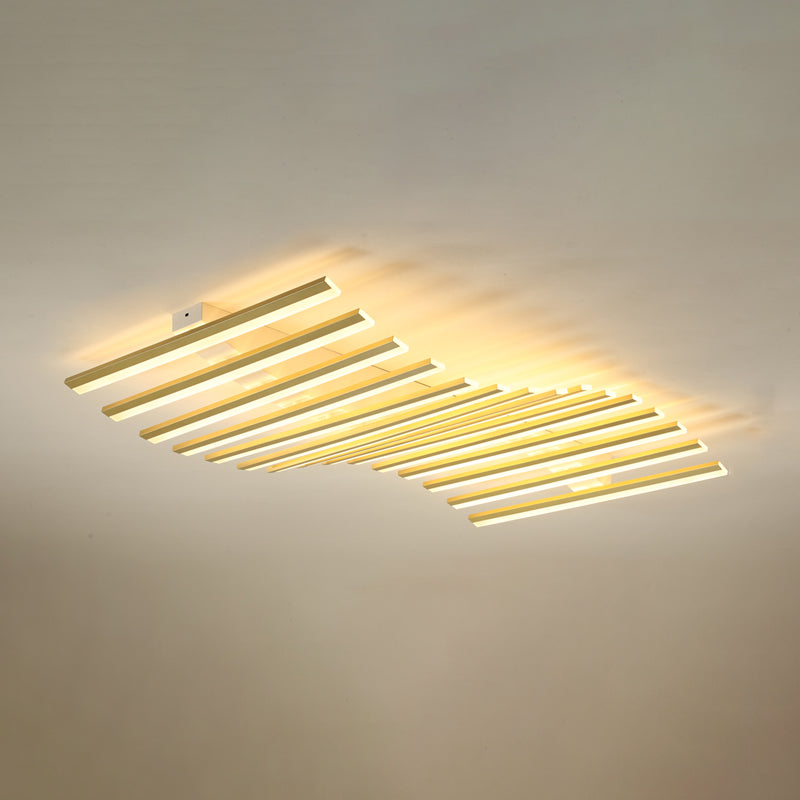 Éclairage encastré linéaire Plafonniers encastrés Lustre moderne encastré